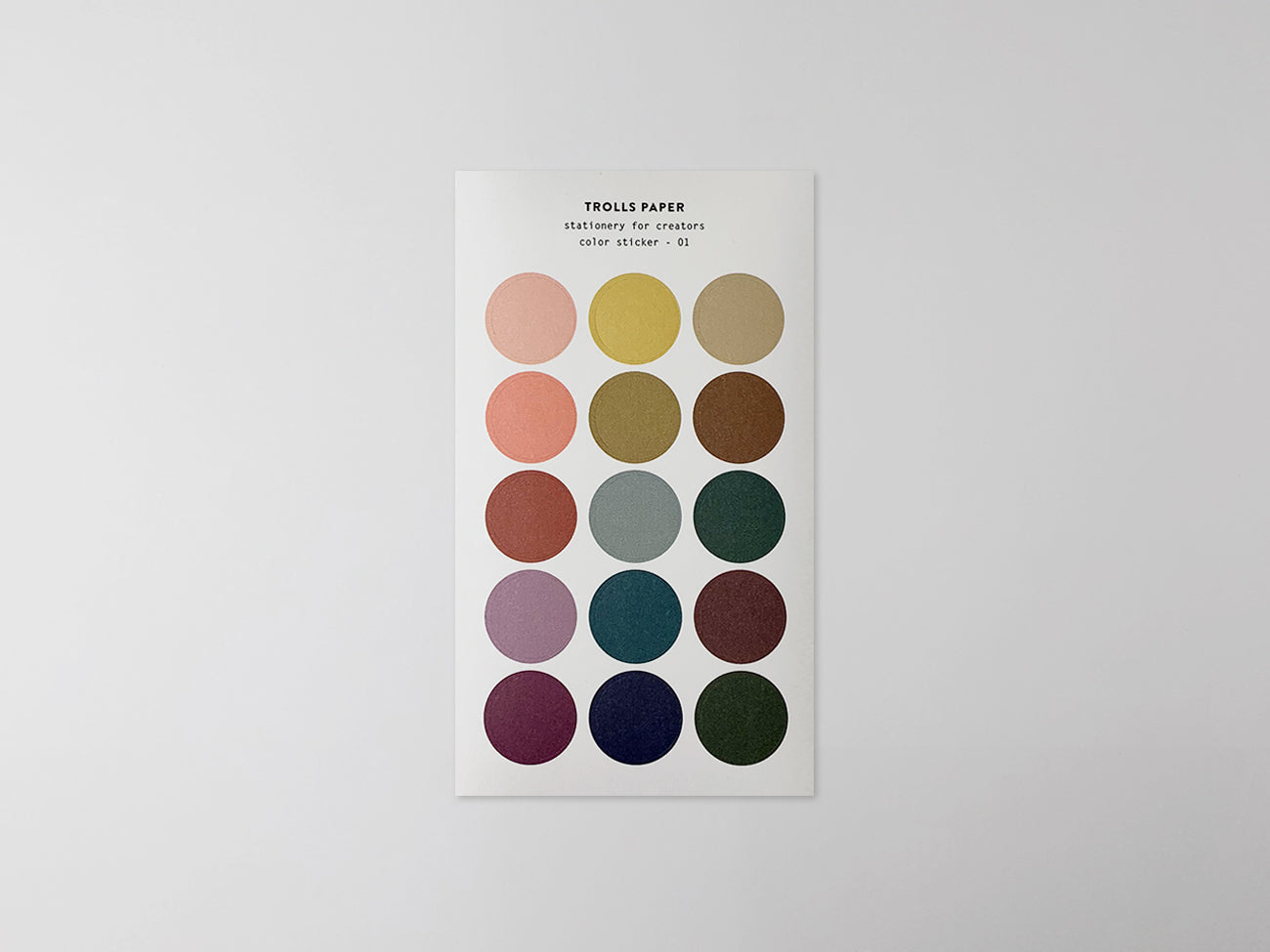 Colour Stickers (Set of 10) - Smidapaper Ikigai Shop
