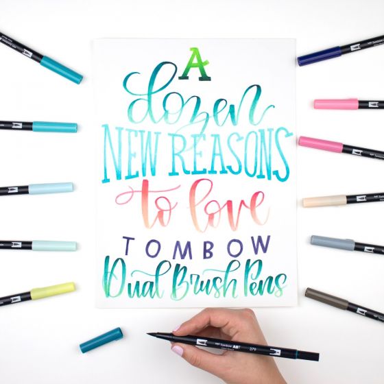 Tombow ABT Dual Brush Pen - 12 New Colours for 2019 (sold individually) - Smidapaper Ikigai Shop
