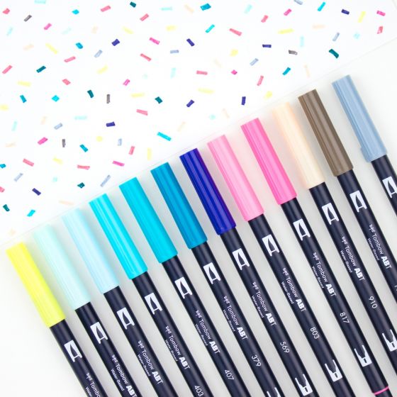 Tombow ABT Dual Brush Pen - 12 New Colours for 2019 (sold individually) - Smidapaper Ikigai Shop