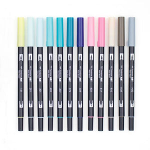 Tombow ABT Dual Brush Pen - 12 New Colours for 2019 (sold individually) - Smidapaper Ikigai Shop