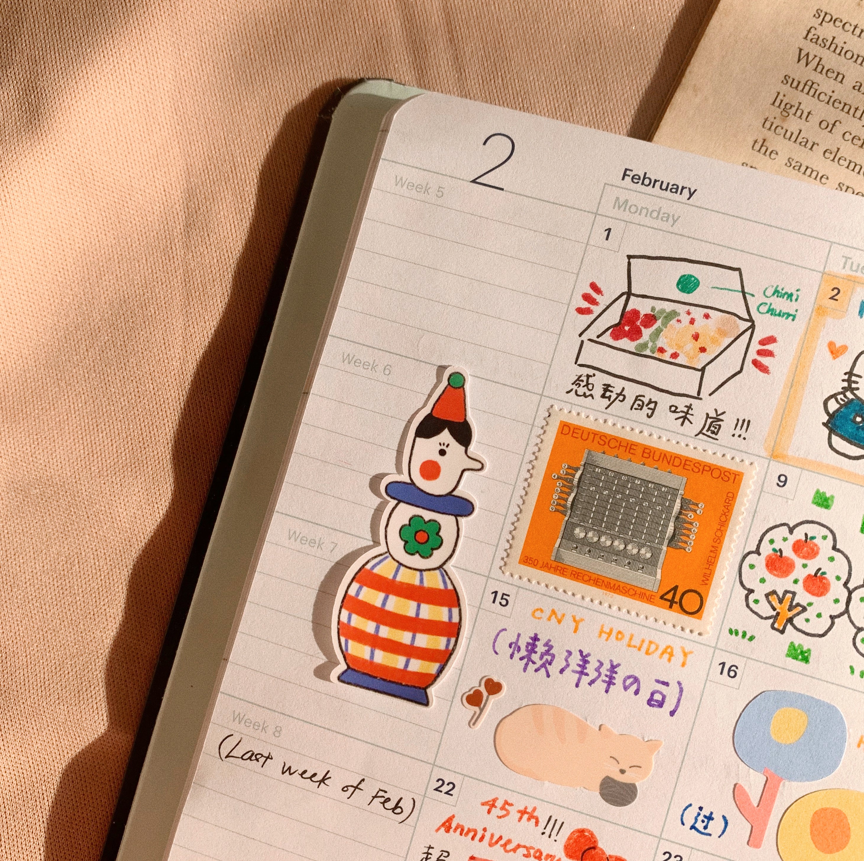 Vintage Toys Sticker Sheet - Smidapaper Ikigai Shop