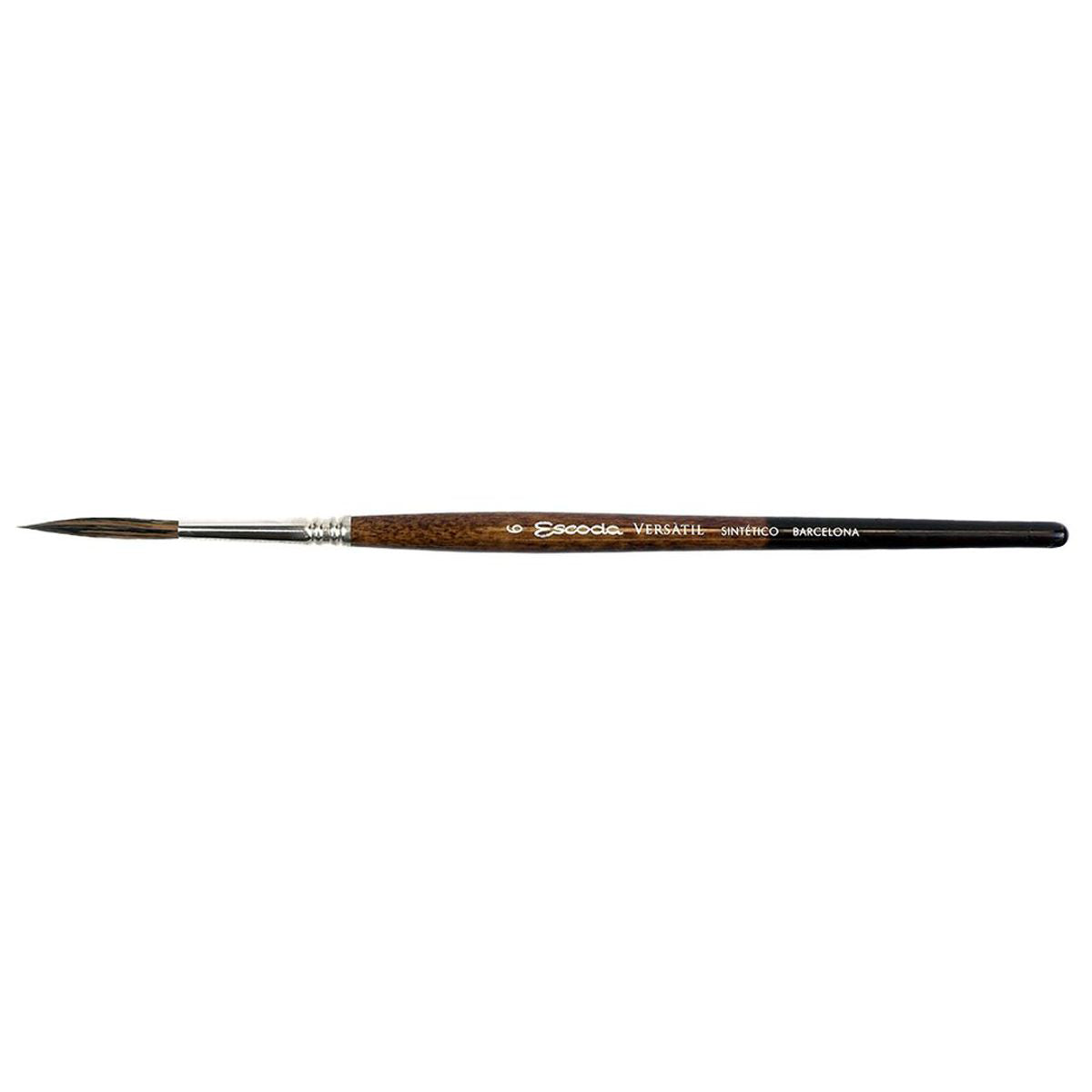 Escoda Versatil Synthetic Kolinsky Short Round Sable Brush - Smidapaper Ikigai Shop
