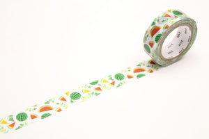 MT Washi Tape - Watermelon MTEX1P164 - Smidapaper Ikigai Shop