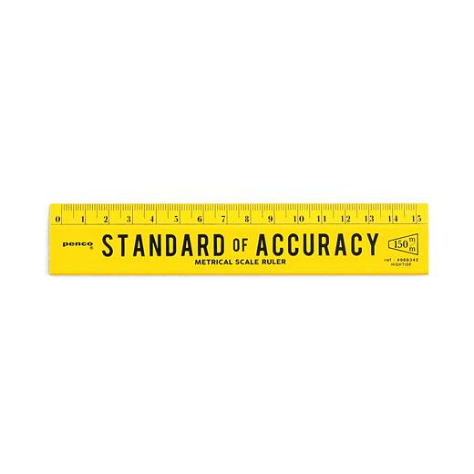 Penco Wooden Metric Ruler - Smidapaper Ikigai Shop