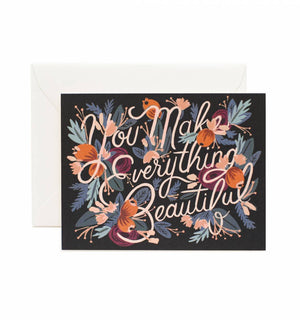 RIFLE PAPER Co. - Everything Beautiful Greeting Card - Smidapaper Ikigai Shop