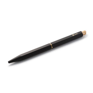 Ystudio Brassing Portable Ballpoint Pen - Black - Smidapaper Ikigai Shop